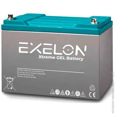    Exelon EXG150-12 GEL 12V/150Ah Grey
