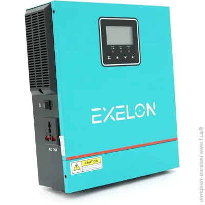 Exelon  EXS-1000/12, 1000VA, 12V,   0-40A, MPPT (20-150VDC, 80A), 290x240x91mm, 3.5 kg
