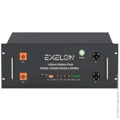 Акумулятор для ДБЖ Exelon Литий-железо-фосфатный (литий-ферумный) аккумулятор LiFePO4 48 В 100 Ач, 6000 циклов Акумулятор для ДБЖ Exelon Литий-железо-фосфатный (литий-ферумный) аккумулятор LiFePO4 48 В 100 Ач, 6000 циклов