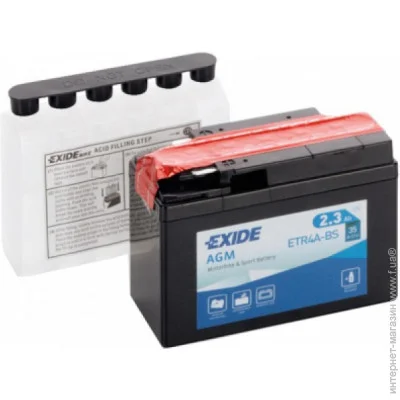   Exide AGM 2,3Ah (+ /-) (35EN) (ETR4A-BS)