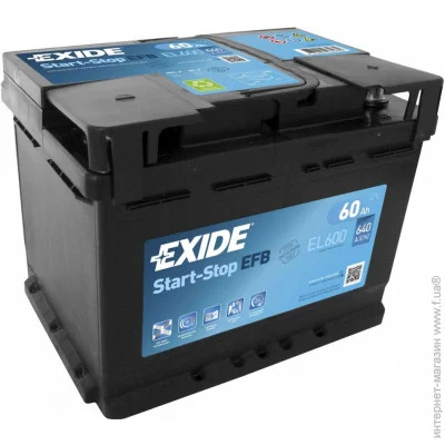   Exide Efb 6-60  (El600)