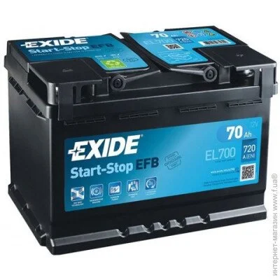  Exide Efb 6-70  (El700)
