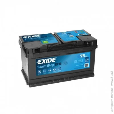   Exide Efb 6-75  (El752