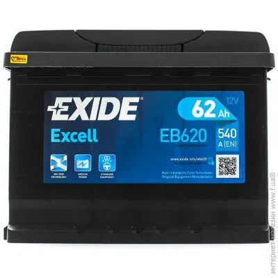   Exide Excell 6-62  (Eb620)