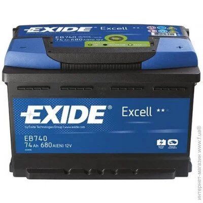   Exide Excell 6-74  (Eb740)