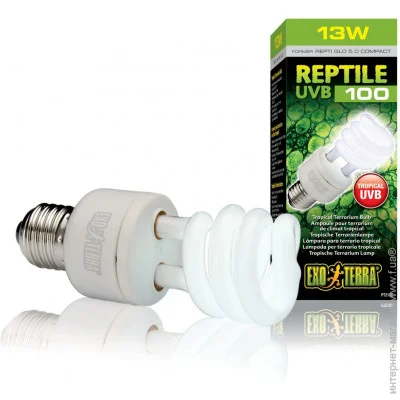    Exo Terra REPTI GLO 5.0/13W UVB100 27 (15561221863) (PT2186)