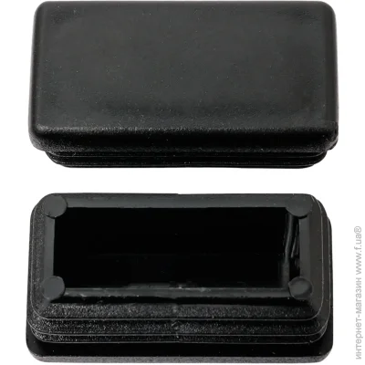 Expert Fix Заглушка прямокутна чорна 4шт. 30х20 мм внутрішня Expert Fix Заглушка прямокутна чорна 4шт. 30х20 мм внутрішня