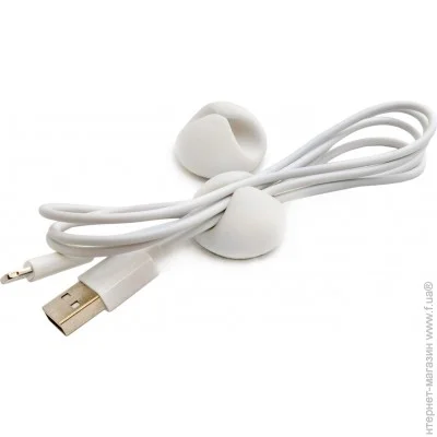  Extradigital Cable Clips, white (KBC1664)