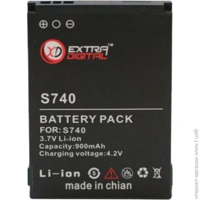  Extradigital HTC S740/ROSE160/S743 (DV00DV6100) 900  3.7 