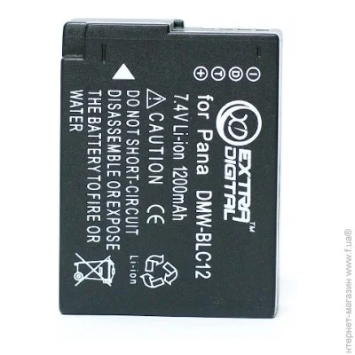  Extradigital Panasonic DMW-BLC12 (BDP2567)