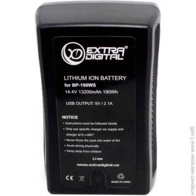  Extradigital Sony BP-190WS (BDS2695)