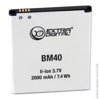  Extradigital Xiaomi Redmi 1s Dual Sim BM40, 2000 (BMX6439) 2000  3.7 