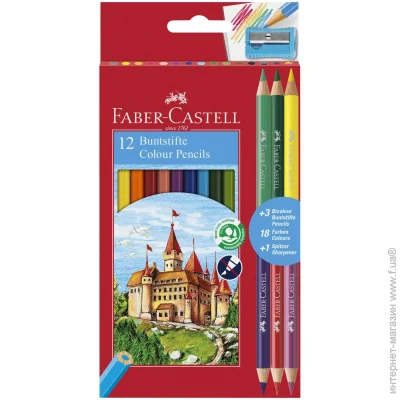   12 . FABER CASTELL  + 3  +  (110312)