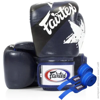  Fairtex   BGV1 Nation Print Blue 14  (  )