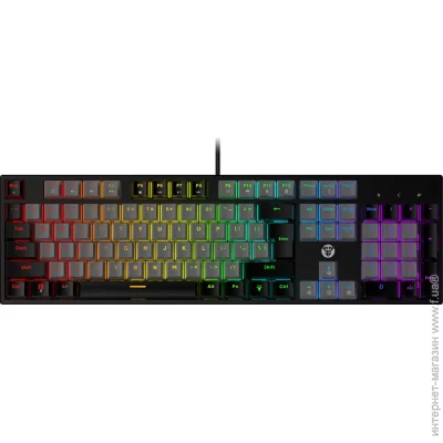  Fantech ATOM MK886 Red Switch Black (MK886GR)