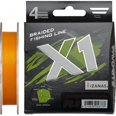 Favorite  X1 PE 4x 150m 0.6/0.128mm 12lb/5.4kg 1693-11-18