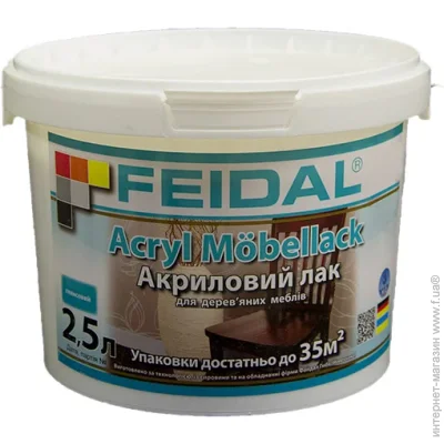 Feidal   Acryl Mobellack  2.5  