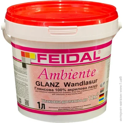 Feidal  Ambiente Glanz Wandlasur  1 