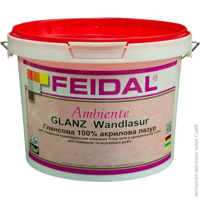 Feidal  Ambiente Glanz Wandlasur  2,5 