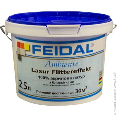 Feidal  Ambiente Wandlasur Flittereffekt  2,5 