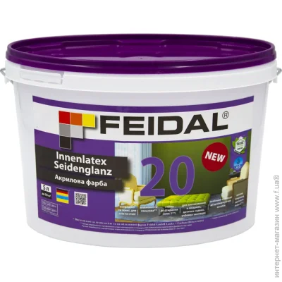 Feidal   Innenlatex Seidenglanz 20    5