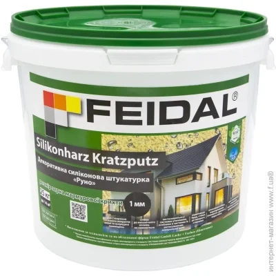 Feidal    Silikonharz Kratzputz 1  25  