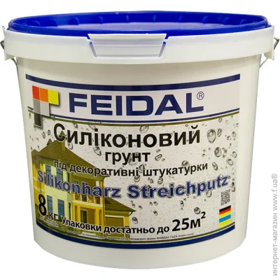 Feidal   Silikonharz Streichputz 8 