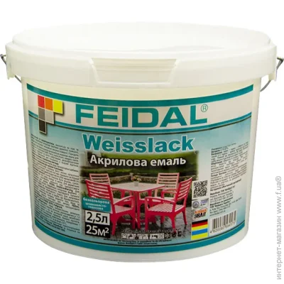 Feidal   Weisslack      2,5