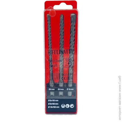  Felisatti   SDS-plus 6x160  3 . F46011