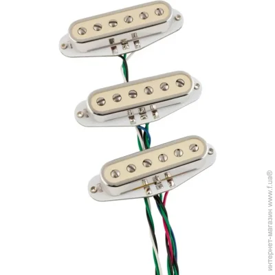    FENDER CUNIFE STRATOCASTER PICKUP SET VINTAGE WHITE