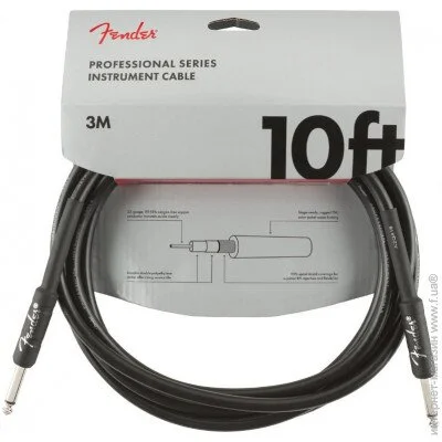   Fender Professional Series Instrument Cable 3m (10ft) 0990820024
