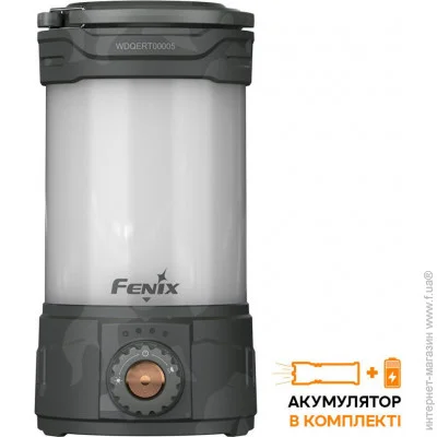 Фонарь для кемпинга Fenix Фонарь кемпинговый CL26R Pro, серый камуфляж (CL26RPROGC) Фонарь для кемпинга Fenix Фонарь кемпинговый CL26R Pro, серый камуфляж (CL26RPROGC)
