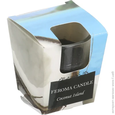 Feroma Candle     Coconut island
