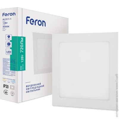    FeronAL511-1 12W 4000K 