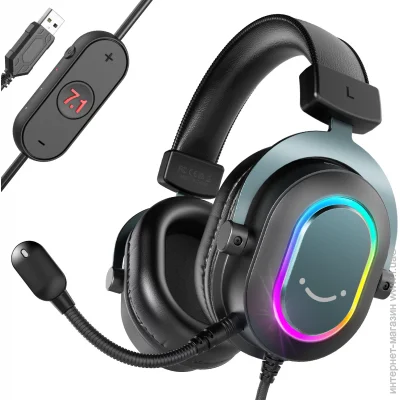  Fifine H6 7.1 Black RGB