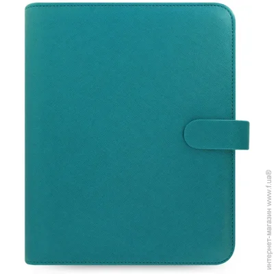  FILOFAX Saffiano A5, Aquamarine (UD-022532)