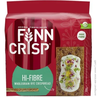  Finn Crisp  Hi-Fibre   200 (6410500098393)