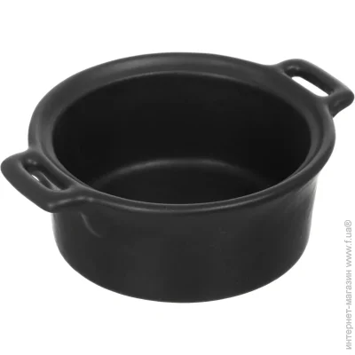 Fiora  Pot Black 130 