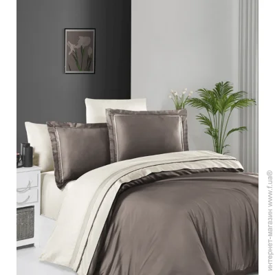    First Choice      Deluxe Satin First Choice - First Choice - DLX-416 Serenity Mink and Cream -  -    (39859)