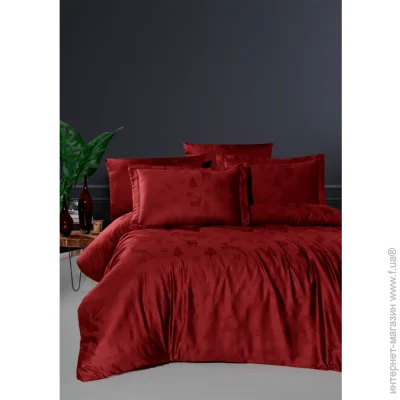    First Choice      Jacquard Satin Dark Series First Choice - First Choice - JS-213 Midas Dark Red -  -  (39735)