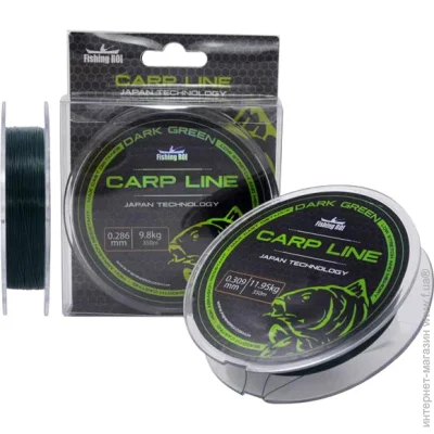  Fishing Roi ˳ Dark Green Carp Line 350 0,286 9,8 
