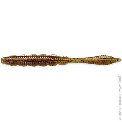   Fishup Scaly FAT 3.2" #045-Green Pumpkin/Red & Black (10060121)