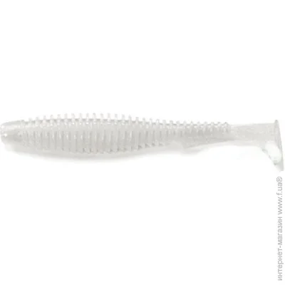   Fishup  U-Shad 3.5" (8pcs.), #081 - Pearl (10087118)