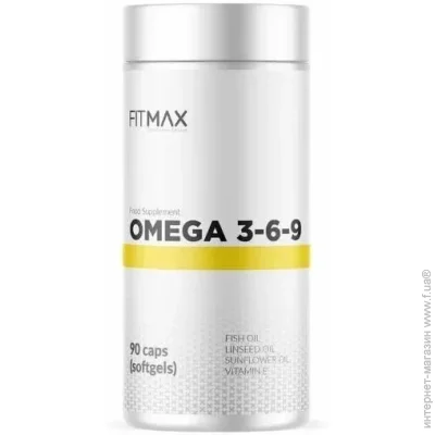     FitMax Omega 3-6-9, 90 