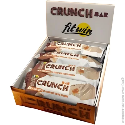 Fitwin   Crunch Bar 12x50g (1086-2023-10-4080)