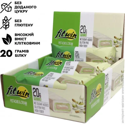    FitWin Protein Bar 20%, 12x60    -  (CN14859-2)