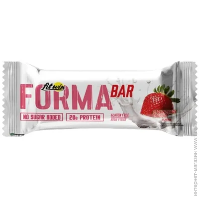 Fitwin Forma Bar (60 g, strawberry yoghurt) (23316-01)