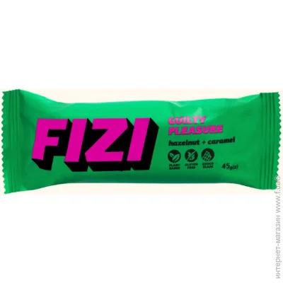 Fizi Guilty Pleasure Bar 45 g Hazelnut Caramel (000020893)