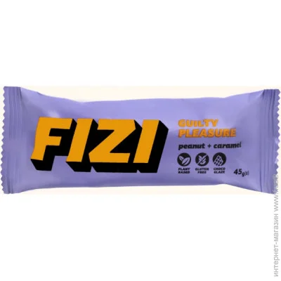 Fizi Guilty Pleasure Bar 45 g Peanut Caramel (000020890)