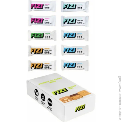 Fizi   Protein Box 10x45g (1086-2022-10-0935)